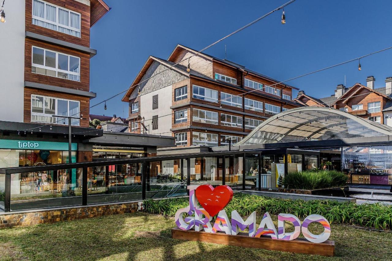 Apto Vita Boulevard Duas Suites Gramado Exterior foto